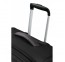 Vidutinis medžiaginis lagaminas American Tourister Pulsonic V Juodas (Asphalt Black)