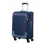 Vidutinis medžiaginis lagaminas American Tourister Pulsonic V Mėlynas (Combat Navy)