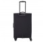 Vidutinis medžiaginis lagaminas Travelite Chios V Juodas