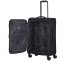 Vidutinis medžiaginis lagaminas Travelite Chios V Juodas