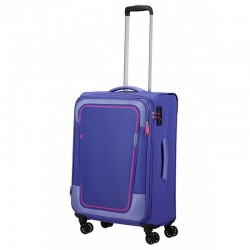 Vidējais koferis American Tourister Pulsonic V soft lilac