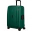 Vidutinis plastikinis lagaminas Samsonite Essens V Žalias (Alpine Green)