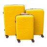 Vidējais koferis Gravitt PP08-V yellow