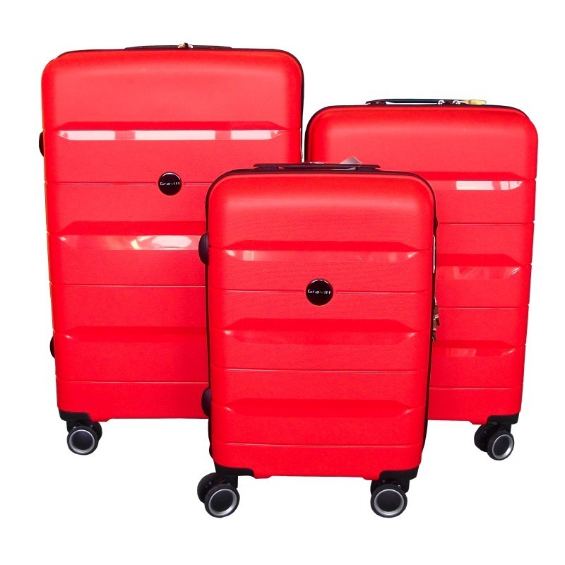 Vidējais koferis Gravitt PP10-V Red Vidējais koferis Gravitt PP10-V Red