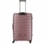 Didelis plastikinis lagaminas Travelite Air Base D Šviesiai rožinis