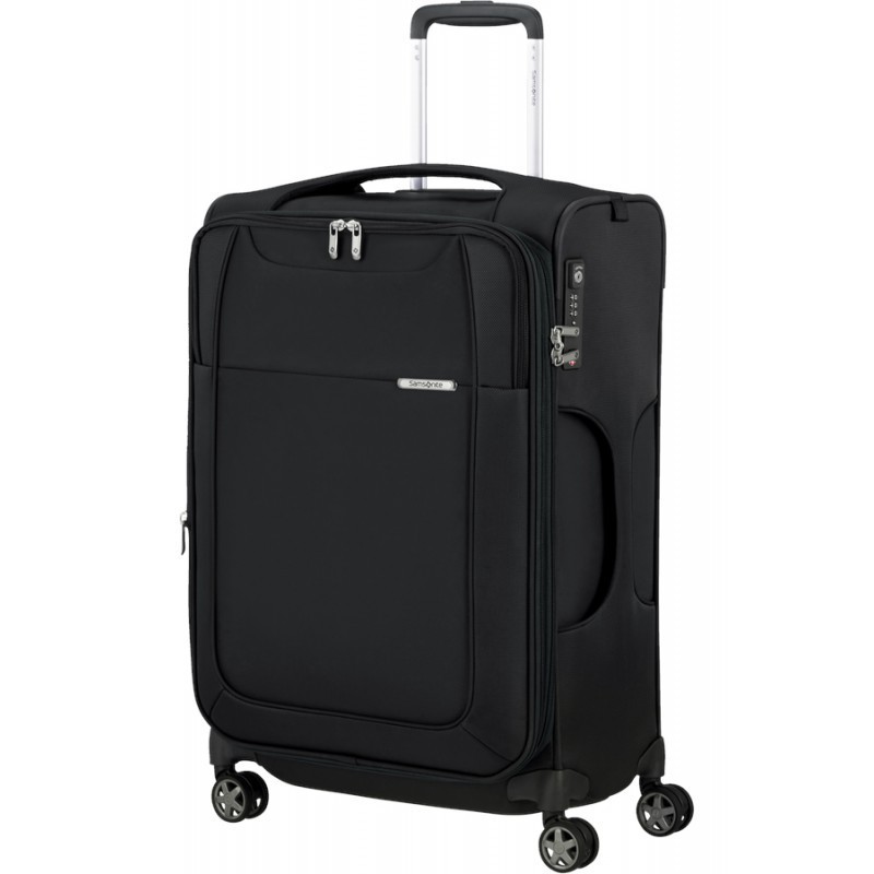 Vidējais 63cm koferis Samsonite D-Lite V Black Vidējais 63cm koferis Samsonite D-Lite V Black