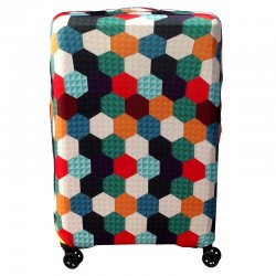 Vidējais koferu čehols bišu strops - Cover for Medium size luggage