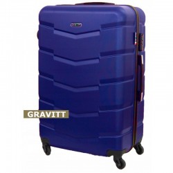 Vidējais koferis Gravitt 936A-V Royal blue