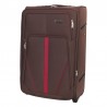 Vidējais koferis Gravitt 1702-2V Brown 