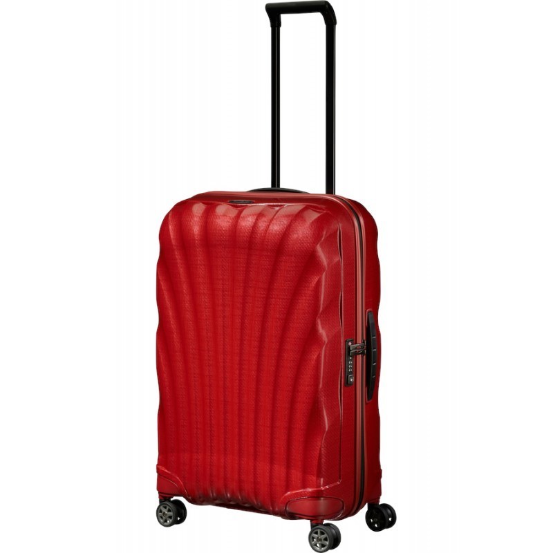 Vidējais koferis Samsonite C-Lite V Chili Red Vidējais koferis Samsonite C-Lite V Chili Red