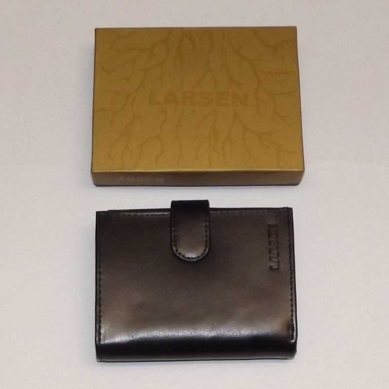 Vīriešu maks Larsen 112 melns