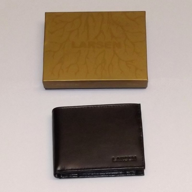 Vīriešu maks Larsen 118 melns