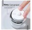 4Pack 50ml Airless Pump Jar - Moisturizer Pump Dispenser, Cream Jar Vacuum Bottle 