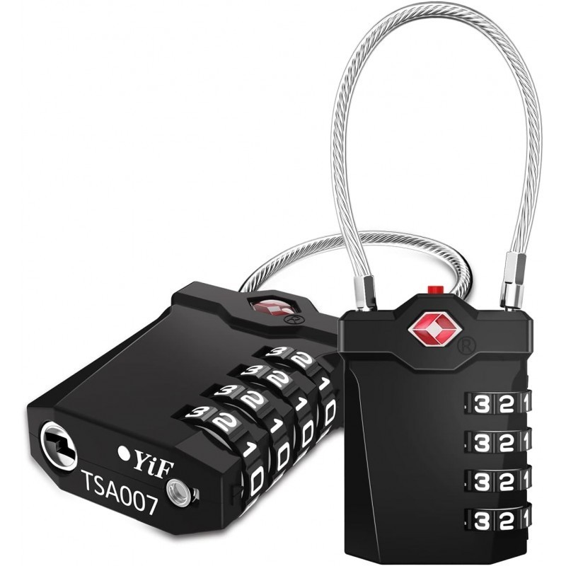 2gb kodētas slēdzenes koferiem, mugursomas sporta klubam TSA