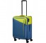 Vidutinis medžiaginis lagaminas American Tourister Daring Dash V Geltonas - Mėlynas (Lime - Coronet)