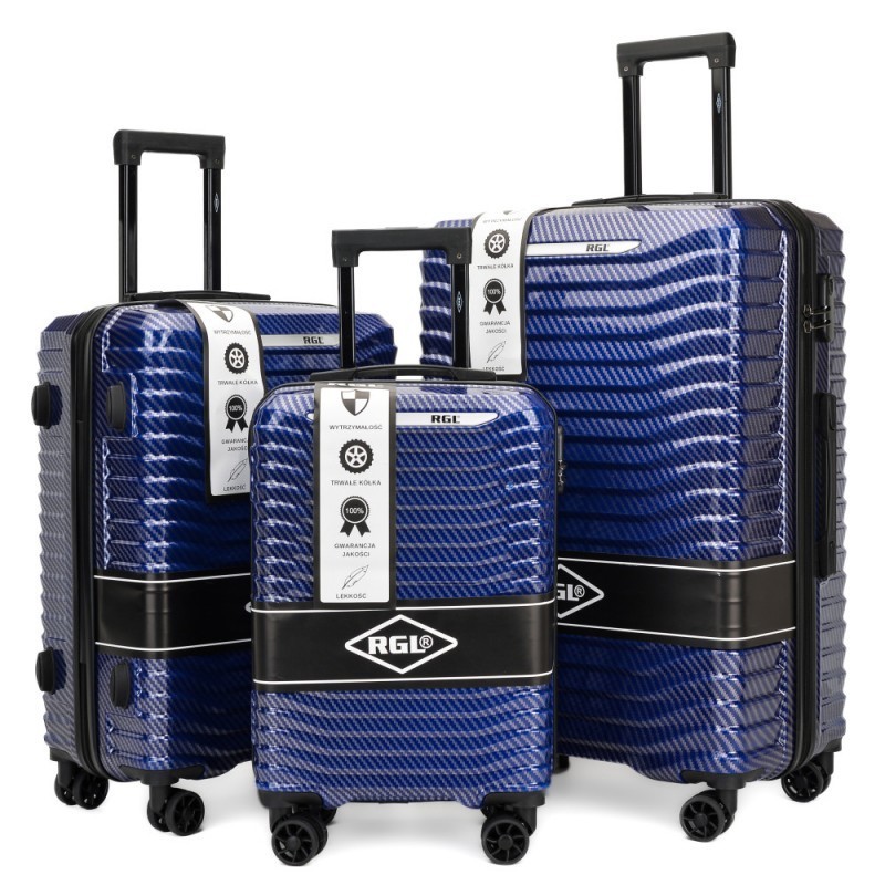 Liels koferis RGL PC1 D blue Polikarbonāts Liels koferis RGL PC1 D blue Polikarbonāts