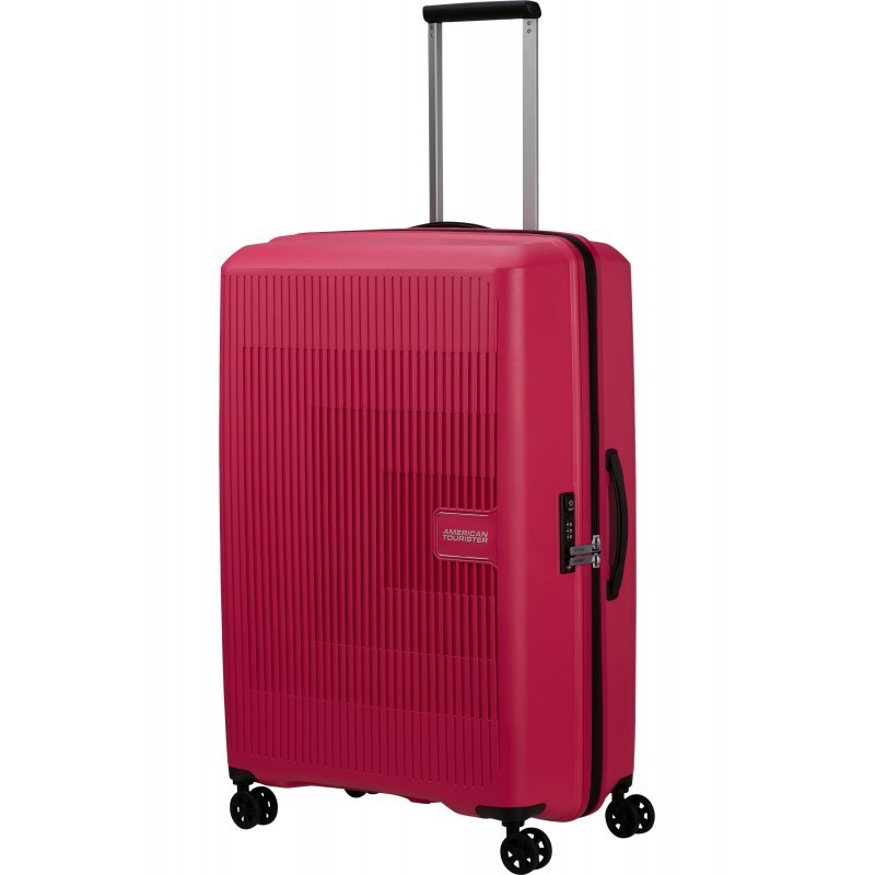 Liels koferis American Tourister Aerostep D melns