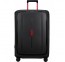Didelis plastikinis lagaminas Samsonite Essens D Juodas (Charcoal Red)