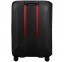 Didelis plastikinis lagaminas Samsonite Essens D Juodas (Charcoal Red)