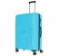 Didelis plastikinis lagaminas Travelite Orbita D Mėlynas