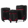 Vidējais koferis RGL S-010 V black-red