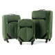 Vidējais koferis RGL S-010 V green-black