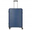 Didelis plastikinis lagaminas Travelite Mooby D Mėlynas