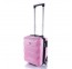 Mažas plastikinis Wizzair lagaminas RGL 720-S Rožinis