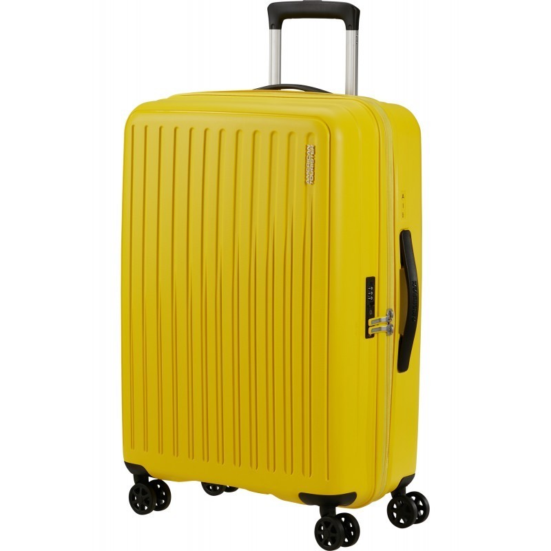 Vidējais koferis American Tourister Rejoy V Electric Yellow Vidējais koferis American Tourister Rejoy V Electric Yellow