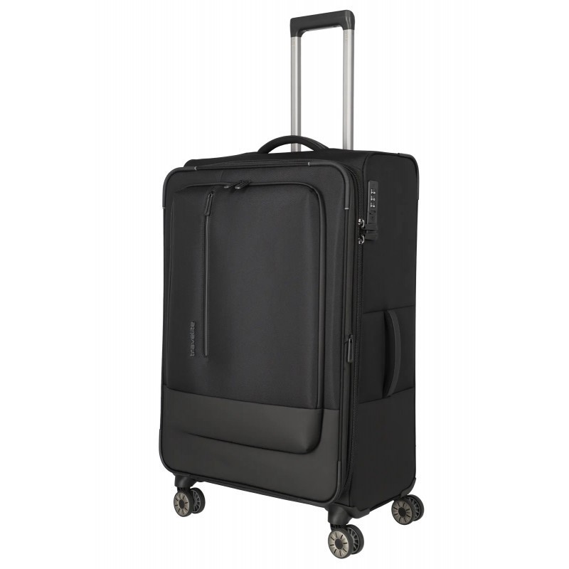 Liels koferis Travelite Crosslite 5 D melns