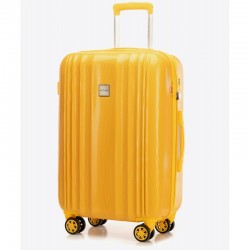 Vidēja polikarbonāta čemodāns Wittchen 302 yellow 