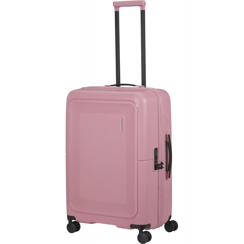 Vidējais koferis American Tourister Dashpop V Lilas Pink