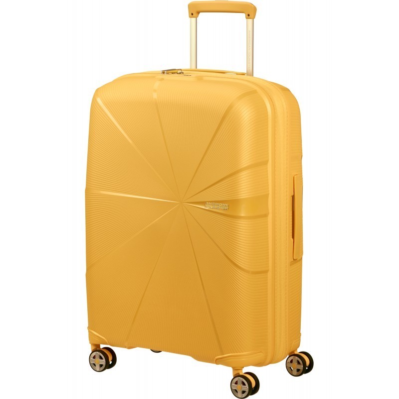 Vidējais koferis American Tourister Starvibe V yellow