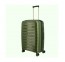 Vidutinis plastikinis lagaminas Travelite Air Base V Žalias (Olive)