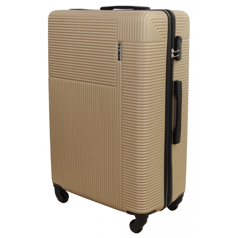 Liels koferis Gravitt 8052D champagne