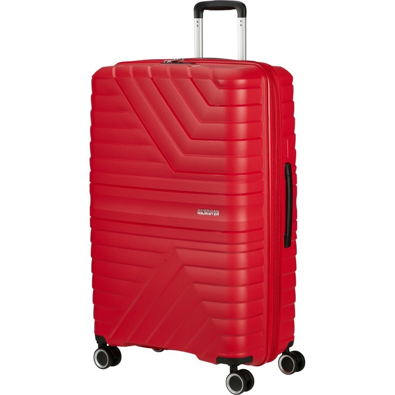 Liels koferis American Tourister FlyTwist D True Red Liels koferis American Tourister FlyTwist D True Red