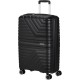 Vidējais koferis American Tourister FlyTwist V Shadow Black