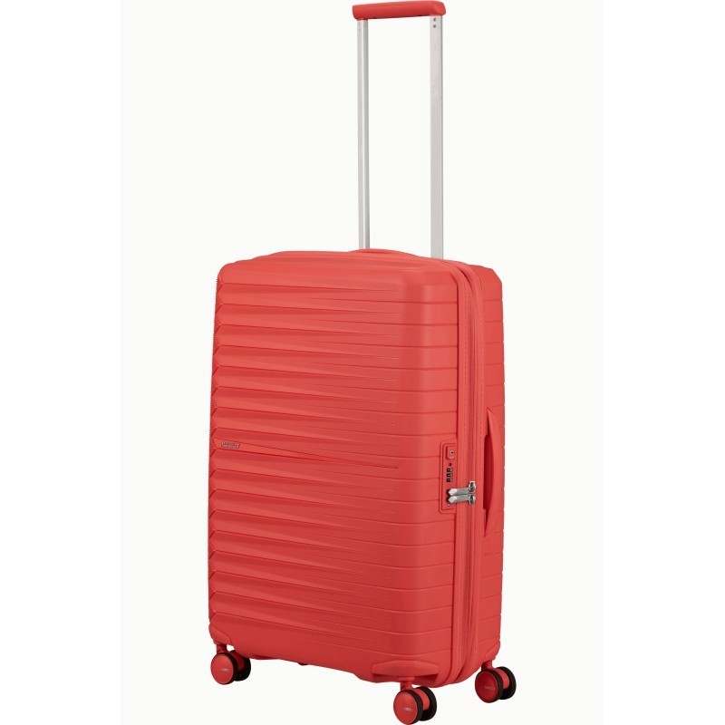 Vidējais koferis American Tourister FastForward V Sunset Coral Vidējais koferis American Tourister FastForward V Sunset Coral