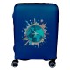 Liels koferu čehols World - Cover for L size luggage