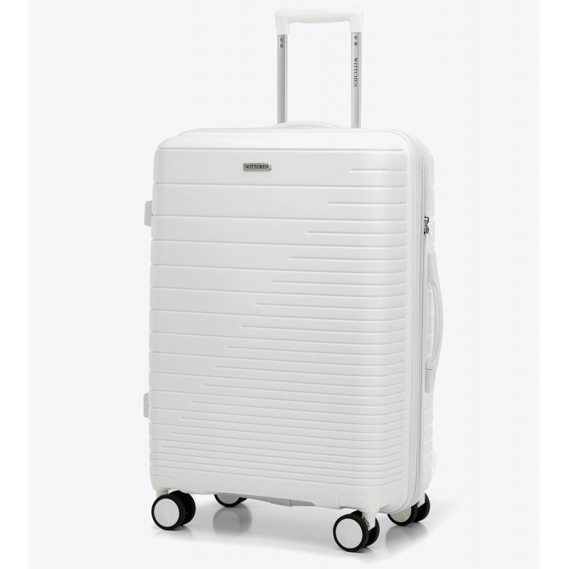 Vidējais koferis Wittchen 162V white