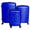 Vidējais koferis Flieger Travel 8855-V Blue