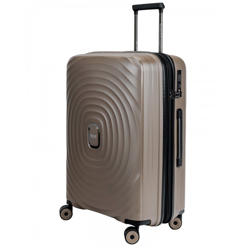 Vidējais koferis Swissbags Echo-V champagne